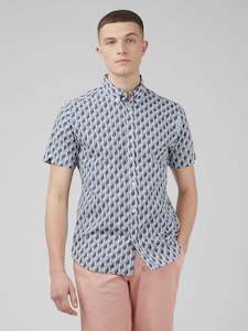 Ben Sherman Retro Print SS Shirt