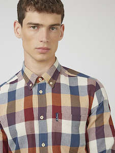 Ben Sherman: Ben Sherman Oxford Blocked Check Shirt