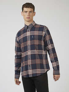 Ben Sherman: Ben Sherman Oversized Brush Check Shirt