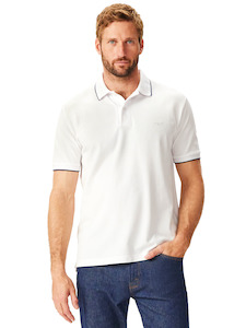 RM Williams S25 Percy Polo - White