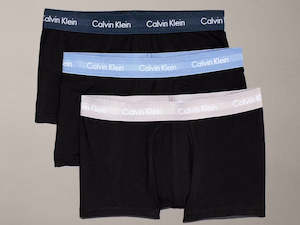 Calvin Klein Cotton Stretch Trunks- 3Pk