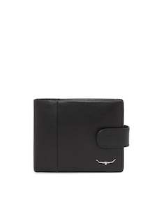 Bags Wallets: RM Williams Wallet CG256 With Tab Black