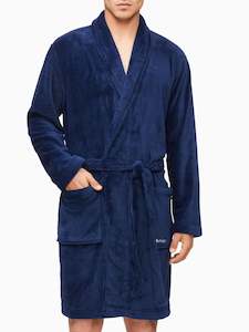 Sleepwear: Calvin Klein Classic Bathrobe