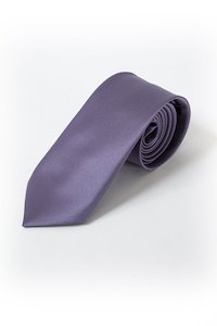 28 Violet Satin Tie