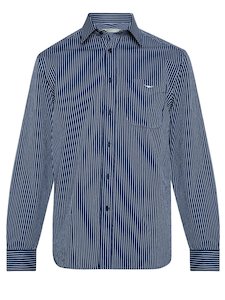 RM Williams Twill Combo Collins Shirt