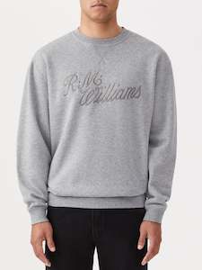 Rm Williams Spring Summer 2023: RM Williams S24 Script Crew Sweatshirt