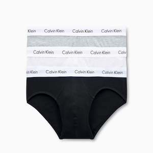 Calvin Klein Cotton Stretch 3pk Hip Briefs