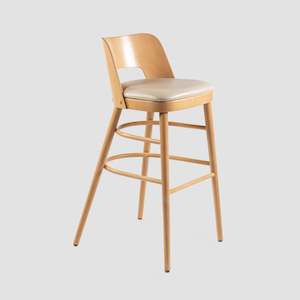 Otto Barstool - Low Back - Natural