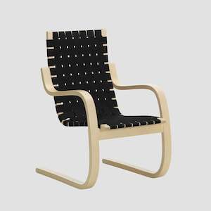 Lounge Chairs: 406 Chair - Black