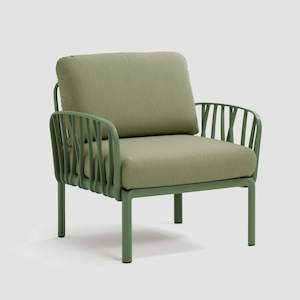 Lounge Chairs: Komodo Outdoor Armchair - Olive Green