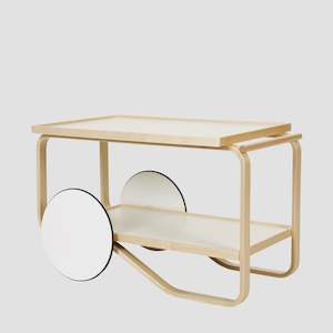 901 Tea Trolley - White