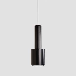 Lighting: Pendant Lamp A110 "Hand Grenade" - Black/Black