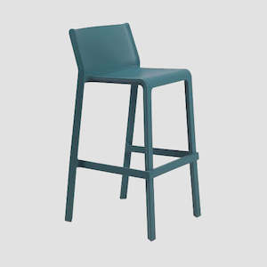 Outdoor: Trill Barstool - Teal (Ex Showroom Sample)