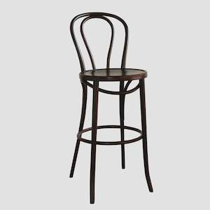 No. 18 Barstool - Dark Oak