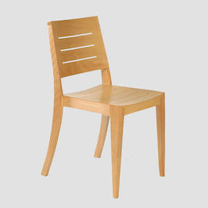 Specials 1: Linea Stacking Chair - Natural - Ex Showroom Model