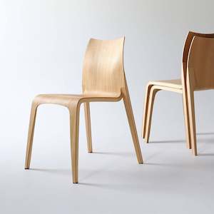 Chairs: Flow Chair - Oak