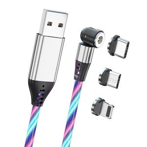 Internet only: Mid Winter bonus - Two for One! 2 x 1m Las Vega LED Flashing Cables for the price of One!