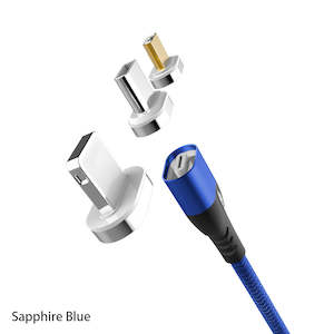 Andro 1m Data/Charge Magnetic Cable. 3 Amp Fast Charging Capable.