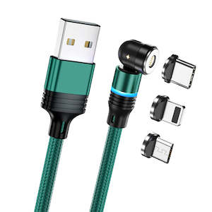 Family Pack - 4 x 2m Stella Data/Charge Magnetic Cables. 3A Fast Charging Capable.