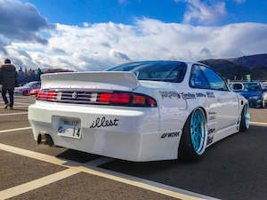 Motor vehicle parts: Rocket Bunny Style Rear Fenders - Nissan Silvia S14 (+30mm)