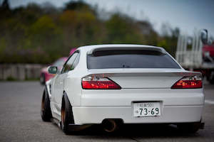 Motor vehicle parts: Supermade Style Boot Spoiler - Nissan Silvia S15