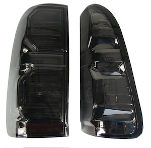 Smoked LED Tail Lights - Toyota Hilux N70 2011-2015