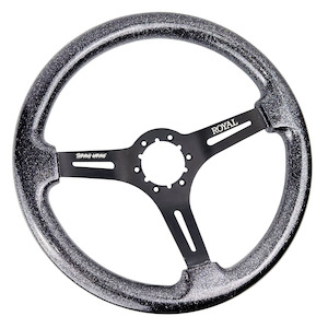 Grip Royal Silver Flake Bomb Steering Wheel