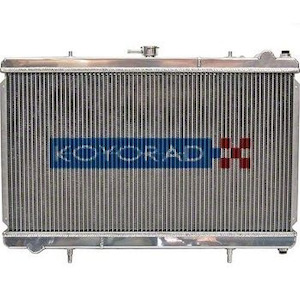 Performance Koyo Radiator, Nissan Silvia, S13, SR20DET, Dual Pass, 48mm