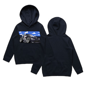 Kids Dorifuto Buddies 86 Hoodie | Navy