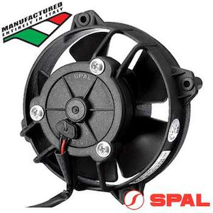 SPAL Thermo Puller Fan - 4.0" Straight Paddle 12V - 147CFM - 3.0Amps