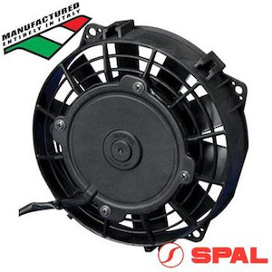 SPAL Thermo Puller Fan - 6.5" Straight 12V - 313 CFM - 5.0Amps