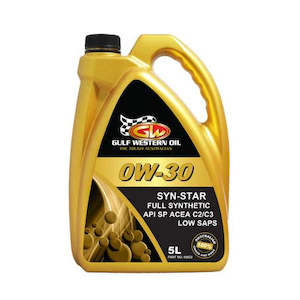 Gulf Western Syn-Star Synthetic 0W-30 Engine Oil - 5L