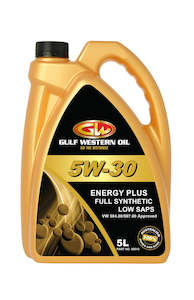 Gulf Western Energy Plus 5W-30 Engine Oil - 5L