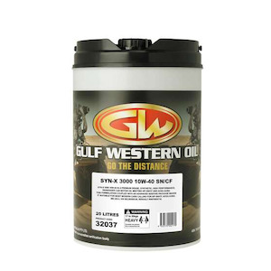 Gulf Western Syn-X 3000 10W40 Engine Oil - 20L