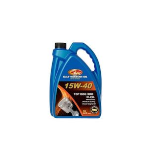 Gulf Western Top Dog XDO 15W-40 Engine Oil - 5L