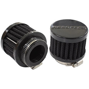 Aeroflow Black Clamp On Breather Filter - AF2271-1370