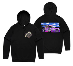 Motor vehicle parts: Dorifuto Buddies S14 Hoodie | Black