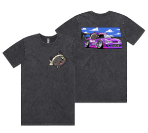 Motor vehicle parts: Dorifuto Buddies S14 T Shirt | Stone Wash