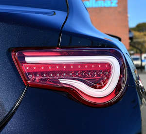 Valenti Red & Clear Tail Lights - Toyota 86 & Subaru BRZ