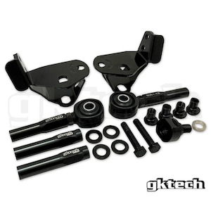 Motor vehicle parts: Gktech V3 Z33 350Z/V35 Steering Angle Kit - With Ackerman Adjustment