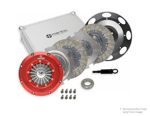 Motor vehicle parts: Mantic Twin Plate Organic Push Type Clutch Kit - Nissan RB20/25/26/30