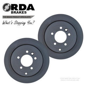 Nissan Skyline Rear Brake Rotors (Turbo 2 Pot Caliper) - RDA Brakes