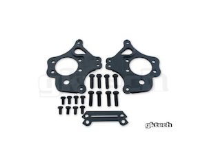 Gktech Dual Caliper Bracket - 2 Pot Nissan Calipers