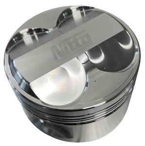 Motor vehicle parts: Nitto Forged Pistons - Nissan RB30 DOHC 3.2L Stroker Drag Series Pistons