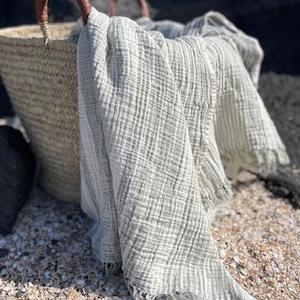 Household textile: Serra Turkish Towel - Sage Green