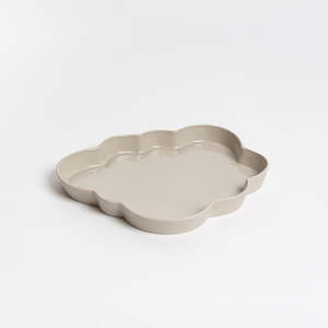 Household textile: Cloud Jewellery Tray - Bone