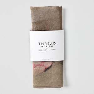 Household textile: Desert Light Linen Tea Towel