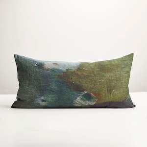 Household textile: Deep Dusk Lumbar Cushion