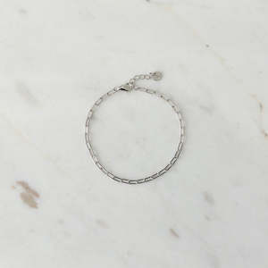 Household textile: Mini Link Bracelet - Silver