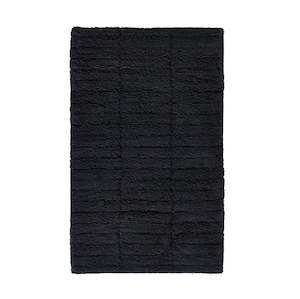 Tile Bath Mat - Black